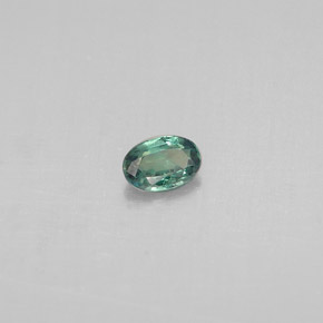 0.11 ct Multicolor Alexandrite Stone, Natural Alexandrite in Oval Facet Shape for Sale