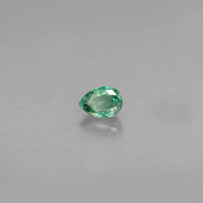 0.15 ct Multicolor Alexandrite Stone, Natural Alexandrite in Pear Facet Shape for Sale