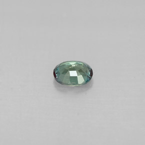 Alexandrite Gemstone in 3.8 x 3.2 mm Size for Sale, Alexandrite Stone in Green/Red Color