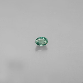 0.12 ct Multicolor Alexandrite Stone, Natural Alexandrite in Oval Facet Shape for Sale