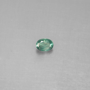 0.13 ct Multicolor Alexandrite Stone, Natural Alexandrite in Oval Facet Shape for Sale