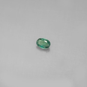 0.13 ct Multicolor Alexandrite Stone, Natural Alexandrite in Oval Facet Shape for Sale