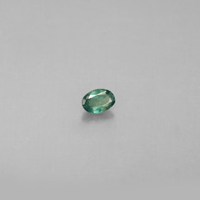 0.07 ct Multicolor Alexandrite Stone, Natural Alexandrite in Oval Facet Shape for Sale