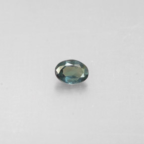 0.10 ct Multicolor Alexandrite Stone, Natural Alexandrite in Oval Facet Shape for Sale