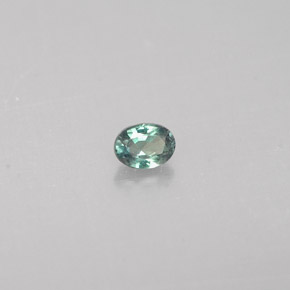 0.09 ct Multicolor Alexandrite Stone, Natural Alexandrite in Oval Facet Shape for Sale