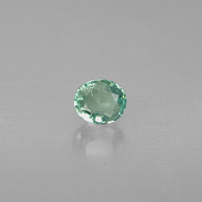 0.15 ct Multicolor Alexandrite Stone, Natural Alexandrite in Oval Facet Shape for Sale