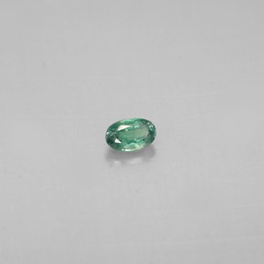 0.12 ct Multicolor Alexandrite Stone, Natural Alexandrite in Oval Facet Shape for Sale