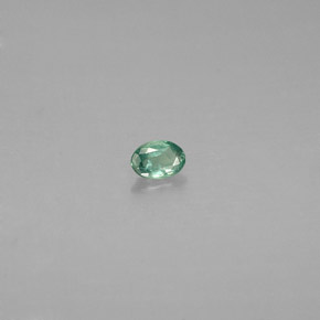 0.06 ct Multicolor Alexandrite Stone, Natural Alexandrite in Oval Facet Shape for Sale