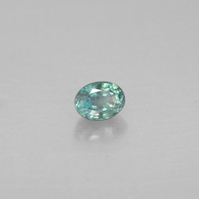 0.18 ct Multicolor Alexandrite Stone, Natural Alexandrite in Oval Facet Shape for Sale