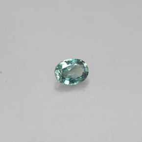 0.14 ct Multicolor Alexandrite Stone, Natural Alexandrite in Oval Facet Shape for Sale