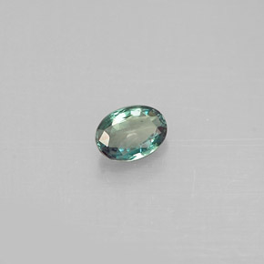 0.15 ct Multicolor Alexandrite Stone, Natural Alexandrite in Oval Facet Shape for Sale