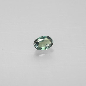 0.10 ct Multicolor Alexandrite Stone, Natural Alexandrite in Oval Facet Shape for Sale