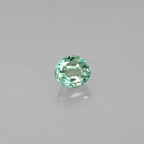 0.14 ct Multicolor Alexandrite Stone, Natural Alexandrite in Oval Facet Shape for Sale