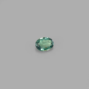 0.12 ct Multicolor Alexandrite Stone, Natural Alexandrite in Oval Facet Shape for Sale