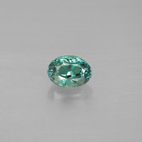0.45 ct Multicolor Alexandrite Stone, Natural Alexandrite in Oval Facet Shape for Sale