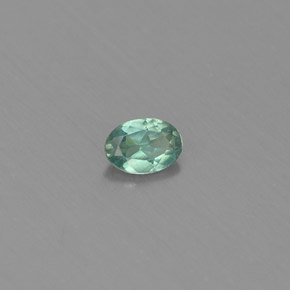 0.10 ct Multicolor Alexandrite Stone, Natural Alexandrite in Oval Facet Shape for Sale