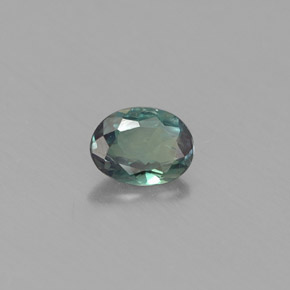 0.22 ct Multicolor Alexandrite Stone, Natural Alexandrite in Oval Facet Shape for Sale