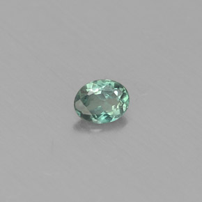 0.13 ct Multicolor Alexandrite Stone, Natural Alexandrite in Oval Facet Shape for Sale