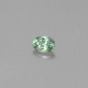 0.12 ct Multicolor Alexandrite Stone, Natural Alexandrite in Oval Facet Shape for Sale