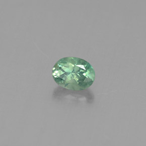 0.20 ct Multicolor Alexandrite Stone, Natural Alexandrite in Oval Facet Shape for Sale