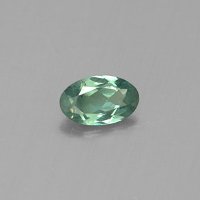 0.24 ct Multicolor Alexandrite Stone, Natural Alexandrite in Oval Facet Shape for Sale