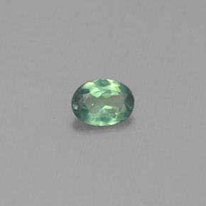 0.14 ct Multicolor Alexandrite Stone, Natural Alexandrite in Oval Facet Shape for Sale