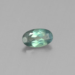 0.27 ct Multicolor Alexandrite Stone, Natural Alexandrite in Oval Facet Shape for Sale