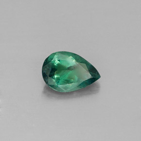 0.54 ct Multicolor Alexandrite Stone, Natural Alexandrite in Pear Facet Shape for Sale