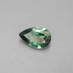 0.50 ct Multicolor Alexandrite Stone, Natural Alexandrite in Pear Facet Shape for Sale