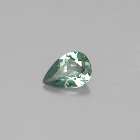0.20 ct Multicolor Alexandrite Stone, Natural Alexandrite in Pear Facet Shape for Sale