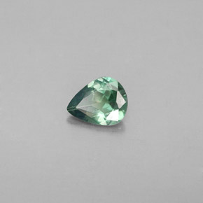 0.29 ct Multicolor Alexandrite Stone, Natural Alexandrite in Pear Facet Shape for Sale