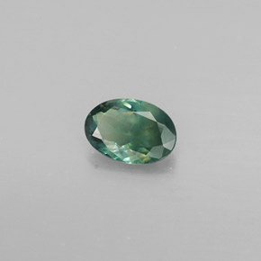 0.35 ct Multicolor Alexandrite Stone, Natural Alexandrite in Oval Facet Shape for Sale
