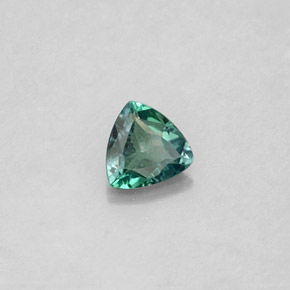 0.17 ct Multicolor Alexandrite Stone, Natural Alexandrite in Trillion Facet Shape for Sale