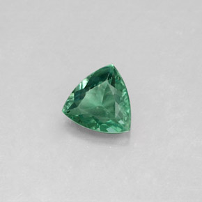 0.24 ct Multicolor Alexandrite Stone, Natural Alexandrite in Trillion Facet Shape for Sale