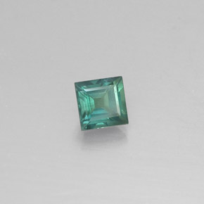 0.20 ct Multicolor Alexandrite Stone, Natural Alexandrite in Square Facet Shape for Sale