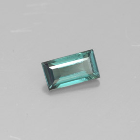 0.26 ct Multicolor Alexandrite Stone, Natural Alexandrite in Baguette Facet Shape for Sale