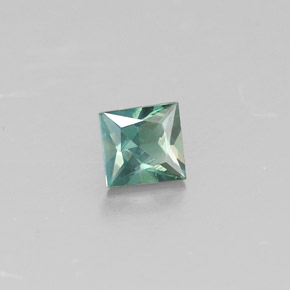 0.23 ct Multicolor Alexandrite Stone, Natural Alexandrite in Princess-Cut Shape for Sale