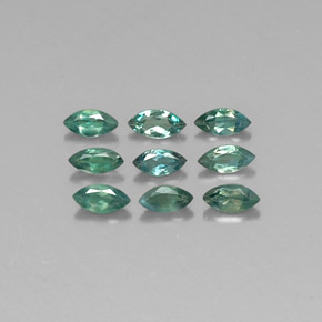 0.63 ct Multicolor Alexandrite Stone, Natural Alexandrite in Marquise Facet Shape for Sale