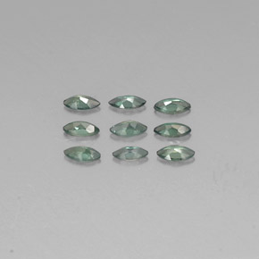 Alexandrite Gemstone in 4 x 2 mm (calibrated) Size for Sale, Alexandrite Stone in Green/Red Color