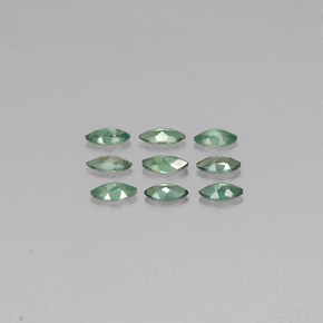 Alexandrite Gemstone in 3.8 x 1.9 mm Size for Sale, Alexandrite Stone in Green/Red Color