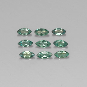 0.55 ct Multicolor Alexandrite Stone, Natural Alexandrite in Marquise Facet Shape for Sale