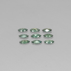 Alexandrite Gemstone in 3.8 x 1.9 mm Size for Sale, Alexandrite Stone in Green/Red Color