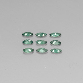 Alexandrite Gemstone in 3.8 x 1.9 mm Size for Sale, Alexandrite Stone in Green/Red Color