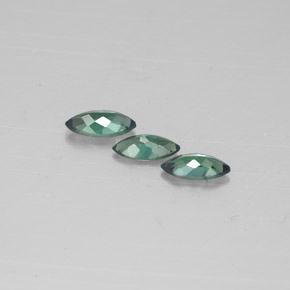 Alexandrite Gemstone in 5 x 2.5 mm (calibrated) Size for Sale, Alexandrite Stone in Green/Red Color