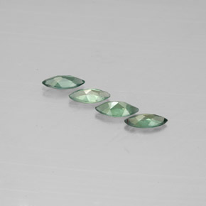 Alexandrite Gemstone in 4.9 x 2.3 mm Size for Sale, Alexandrite Stone in Green/Red Color