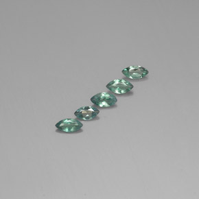 0.60 ct Multicolor Alexandrite Stone, Natural Alexandrite in Marquise Facet Shape for Sale