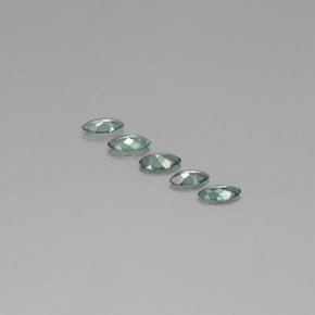 Alexandrite Gemstone in 5 x 2.5 mm (calibrated) Size for Sale, Alexandrite Stone in Green/Red Color