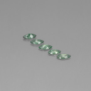 Alexandrite Gemstone in 5 x 2.5 mm (calibrated) Size for Sale, Alexandrite Stone in Green/Red Color