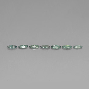 Alexandrite Gemstone in 5 x 2.5 mm (calibrated) Size for Sale, Alexandrite Stone in Green/Red Color