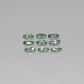 Alexandrite Gemstone in 4 x 2 mm (calibrated) Size for Sale, Alexandrite Stone in Green/Red Color